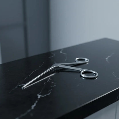 Pinzas De Copas Recta Para Cirugia De Oido Pinzas De Copas Recta