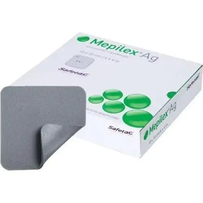 Mepilex Ag 10x10 Cm Pieza Gris