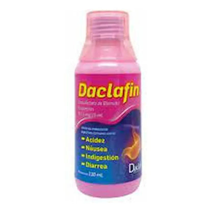 Daclafin Suspensión Oral 1,75 G/100 Ml, 1 Frasco 120 Ml
