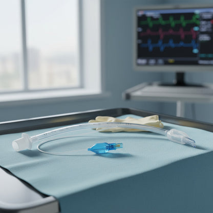 Tubo Endotraqueal Con Globo Con Alma De Acero Medidas Varias 4.0mm