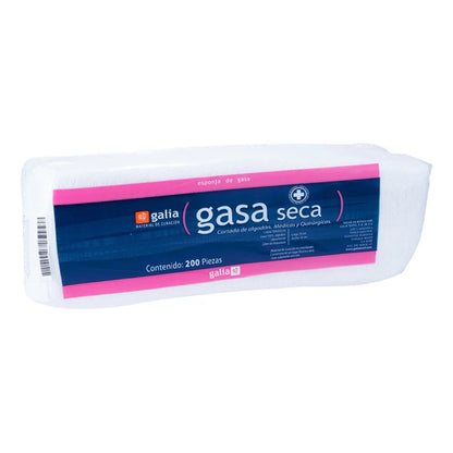 Gasa No Esteril 10x10cm - 200 Piezas - Galia