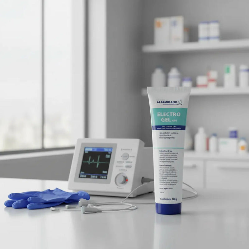 5 Botes De Electro Gel Altamirano 120g Neutra