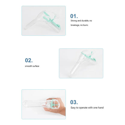 Espejo Vaginal Desechable C/ilumica Led Uso Medico Gine