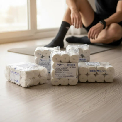 60 Vendas Elásticas Quirmex 7.5cmx5m Blanco