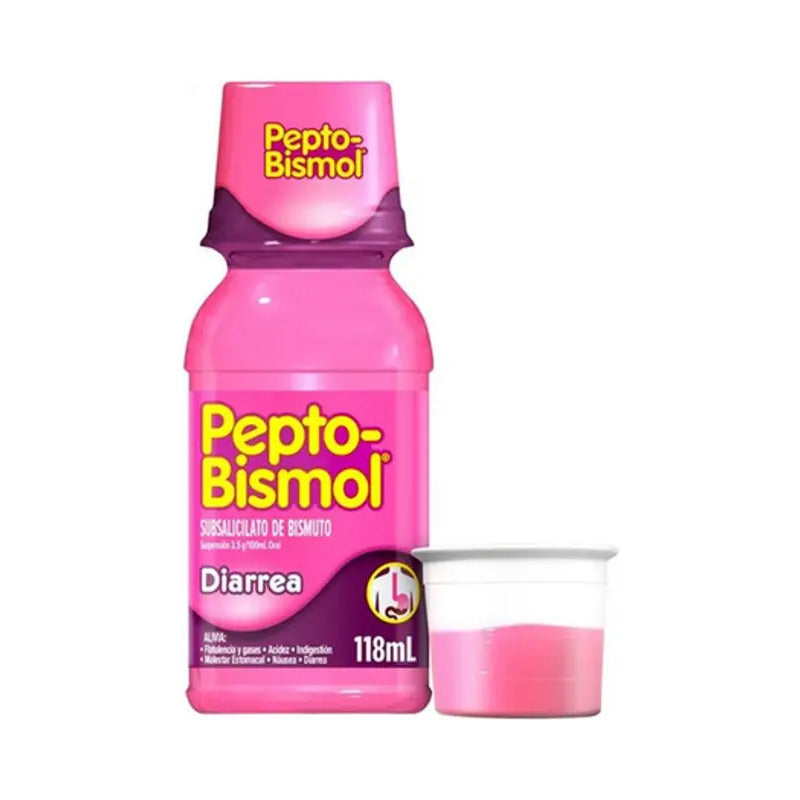 Pepto Bismol Plus Suspensión Oral Con 118 Ml