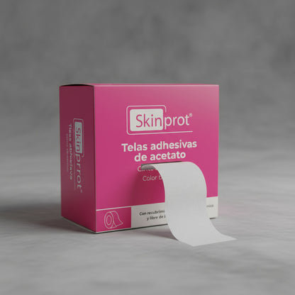 Tela Adhesiva De Acetato 7.50 Cm X 10 M Caja Con 4 Pzas