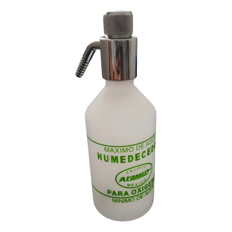 Humedecedor Reusable Aramed Conexión 9/16 Para Oxígeno Medicinal