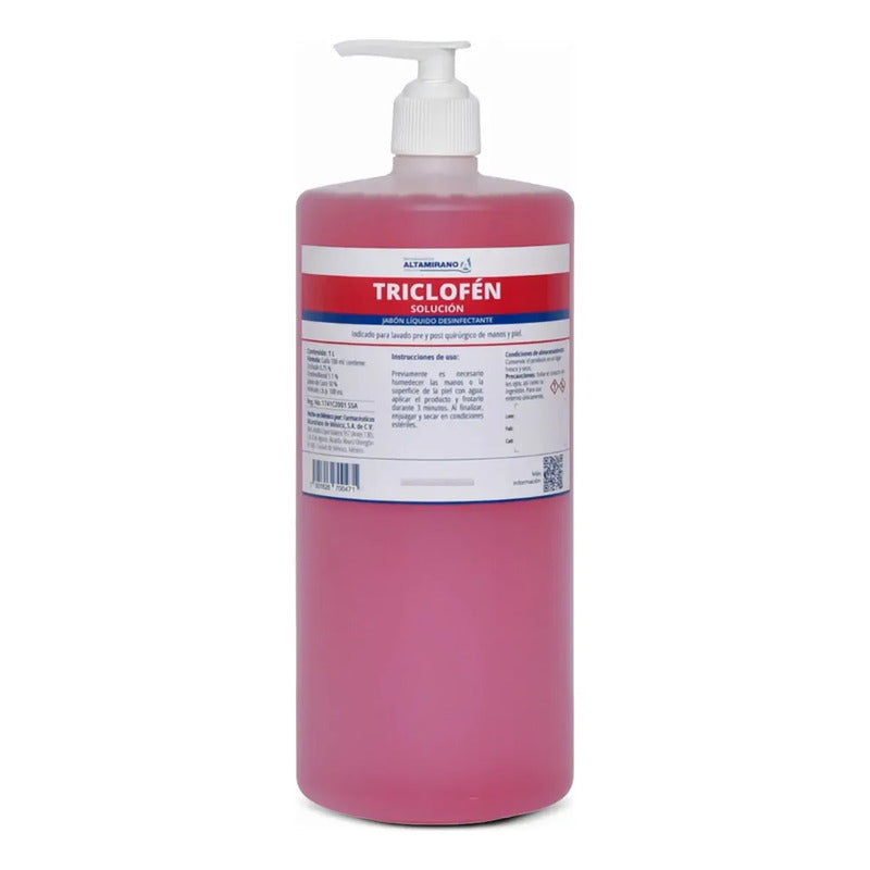 Triclofén Solución 1 L Jabón Liquido Quirúrgico Altamirano