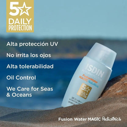 Isdin Fusion Water Magic Pediatrics Spf50 50ml
