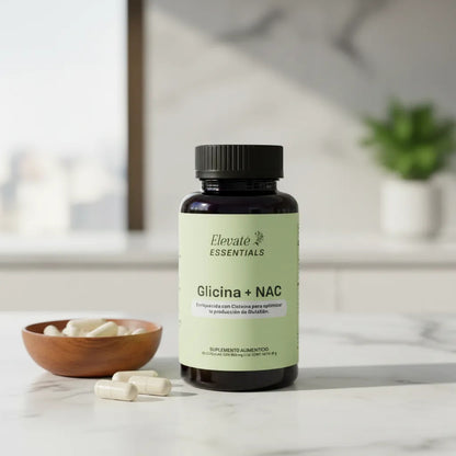 Glicina + Nac Enriquecido Con Cisteina +glutation Optimizado Insaboro