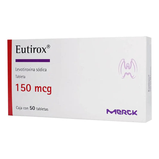 Eutirox Tabletas 150 Mcg, 50 Tabletas