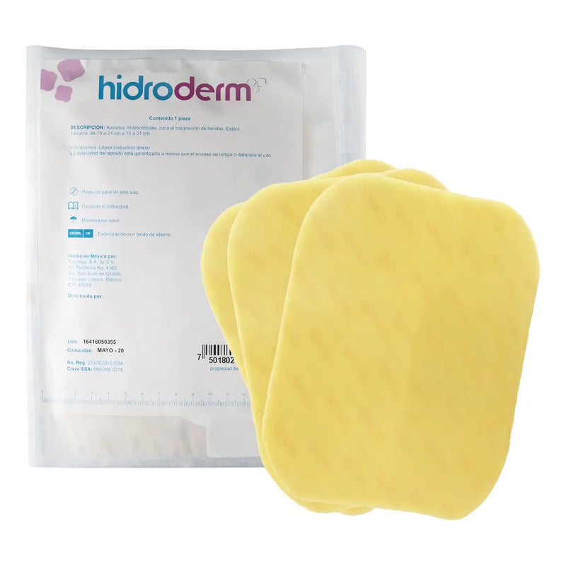 Apósito Parche Hidrocoloide Pieza 15cm X 21cm Estéril