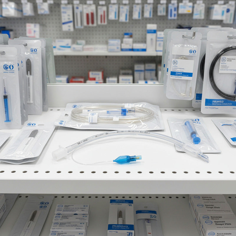 Tubo Endotraqueal Con Globo Con Alma De Acero Medidas Varias 6.0mm