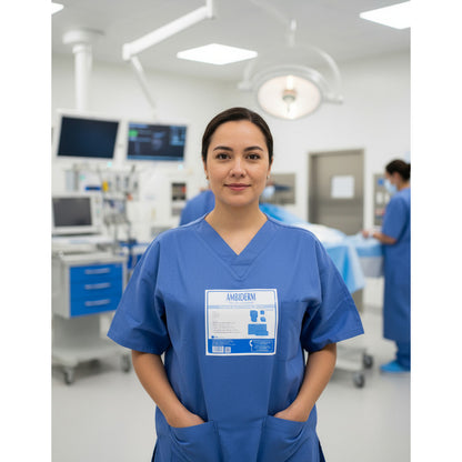Paquete Para Cirugía Menor Ambiderm Azul Claro Lisa Unitalla