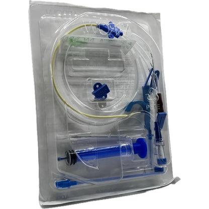 Cateterización Venosa 3 Lumen Con Catéter Blue Flextip