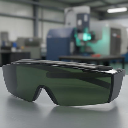 Lentes Para Laser De Diodo Azul 450 Nm (certificado) Verde Claro