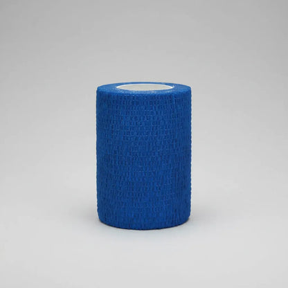 2 Vendas Compresión Deportiva Autoadherente Azul7.5cm X 4.5m Azul