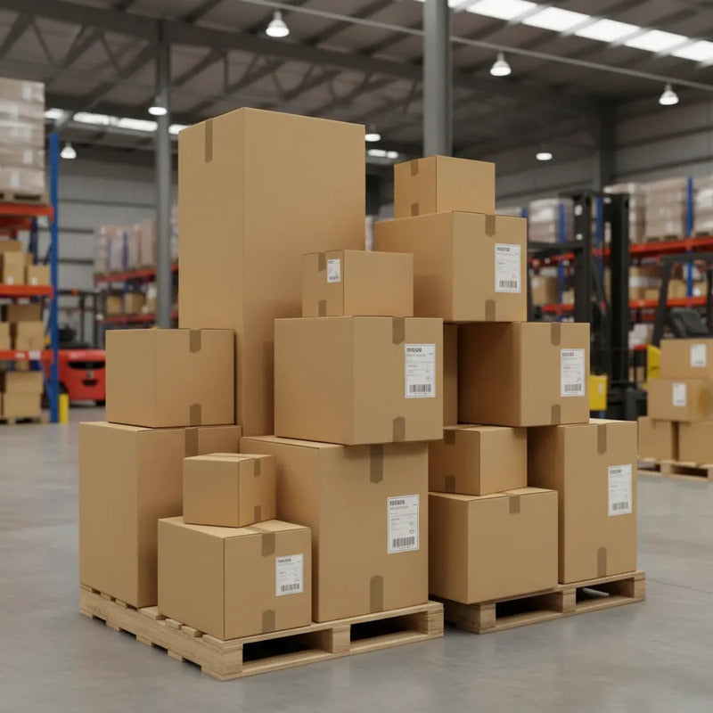 Cajas Carton Para Envio De Mercancia Caqui