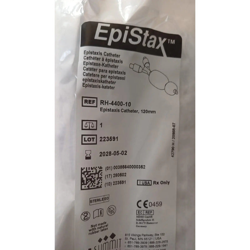 Cateter Para Epistaxis Nasal Con Balon