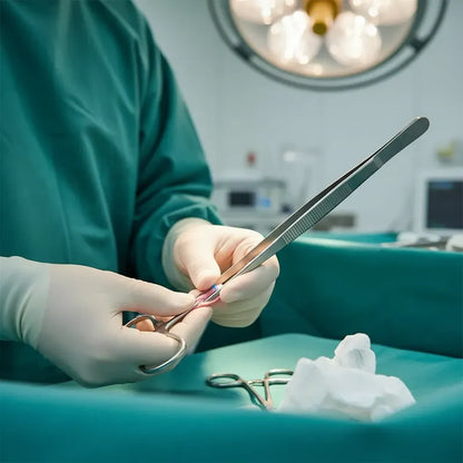 Pinza Vascular Bakey 30cm Con Estrías Para Uso Medico Recto