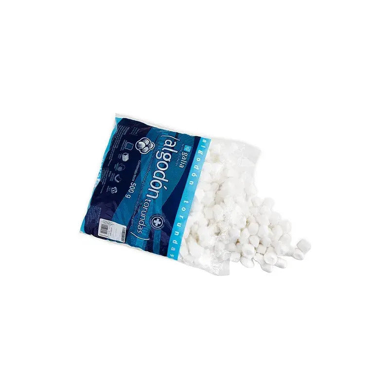 Algodón Torunda Galia // 2 Bolsas De 500g // 100% Algodón