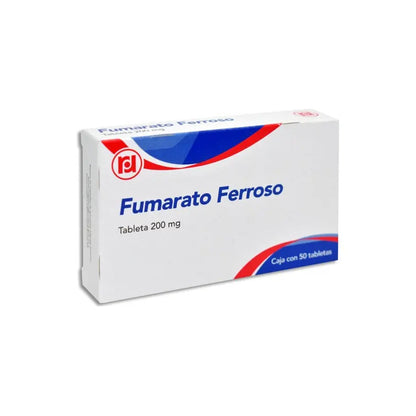 Fumarato Ferroso 200 Mg Caja Con 50 Tabletas Randall