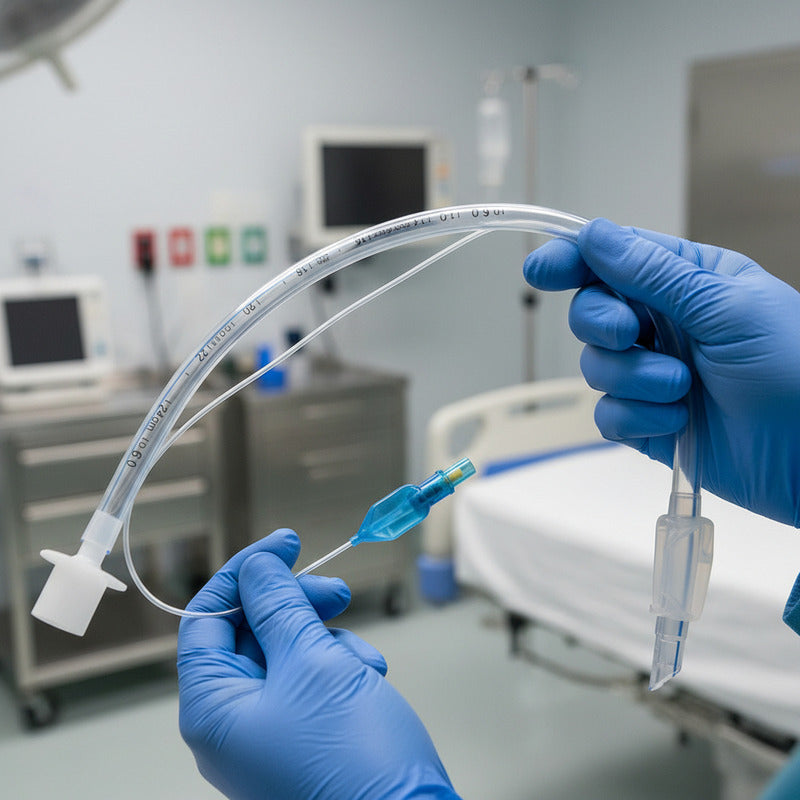 Tubo Endotraqueal Con Globo Por Pieza ( Tamaños A Elegir)