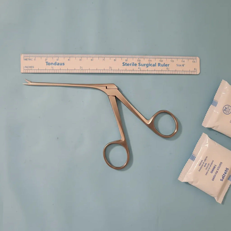 Tijera Recta Para Cirugia De Oido Para Otorrinolaringogia Tijera 5mm De Corte