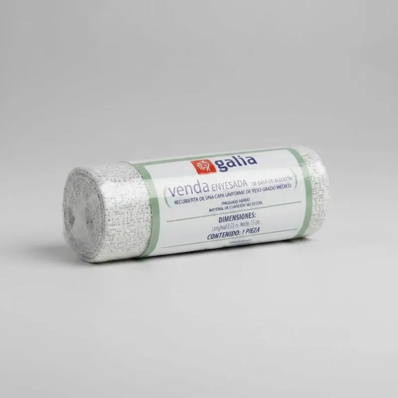 Venda De Yeso 15cmx2.75m Galia Color Blanco Blanco