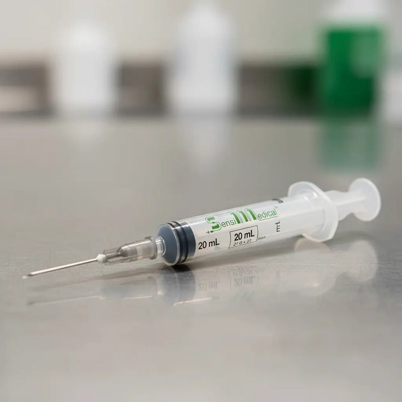 50 Jeringas Sensimedical 21g X 32mm 20ml Capacidad En Volume 20 Ml