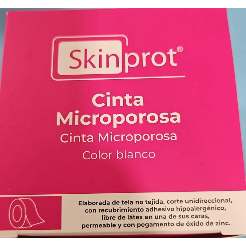 Cinta Tipo Micropore, Microporosa Bco 3 Pulgadas (7.5cm) C/4