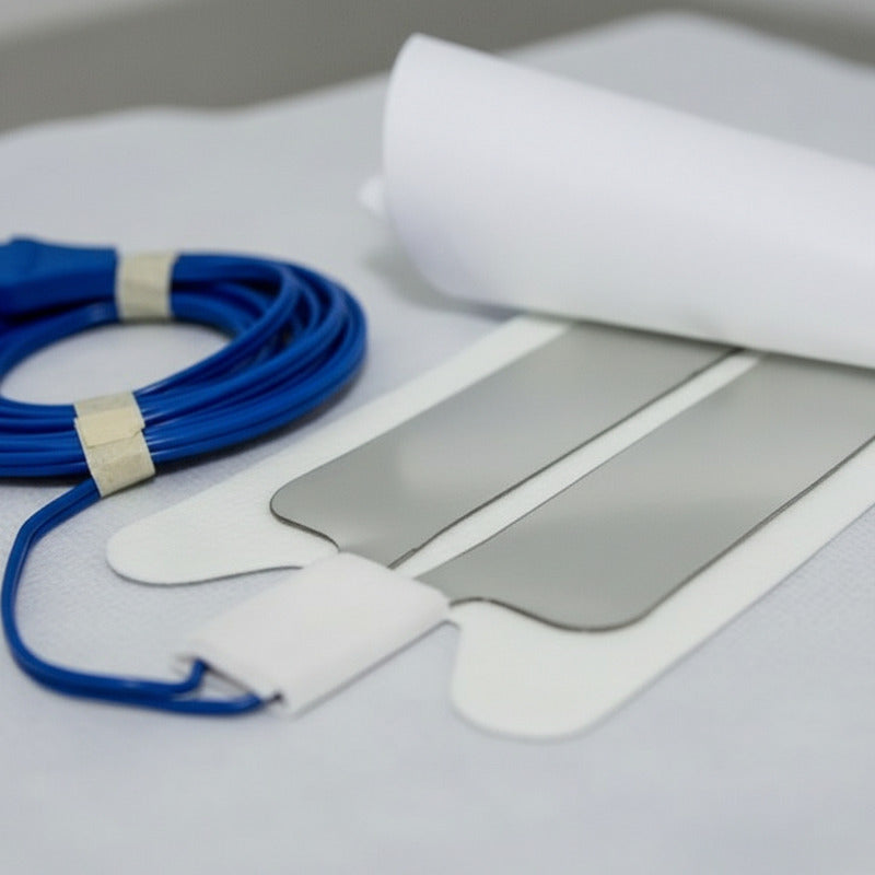 Placa Electrocirugía Con Cable Con Doble Superficie Rem Bmh