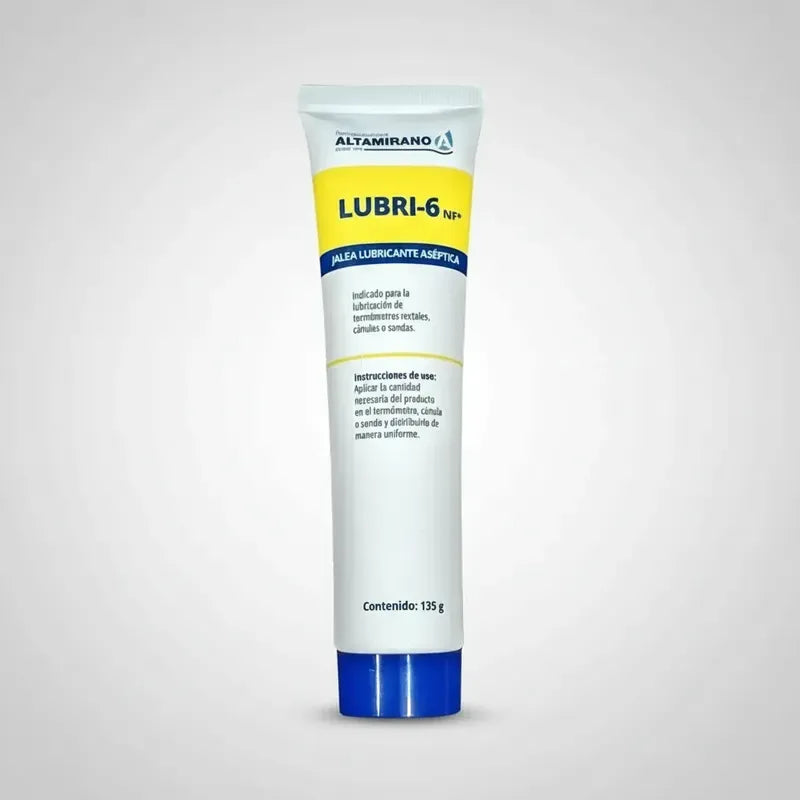 Jalea Lubricante Aséptica 135 G Lubri-6 Uso Clinico
