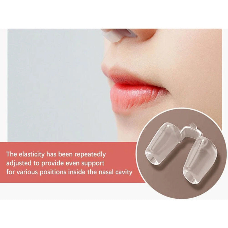 Retenedor Nasal Silicon Rinoplastia Medidas A Elegir Blanco 6b Mediano