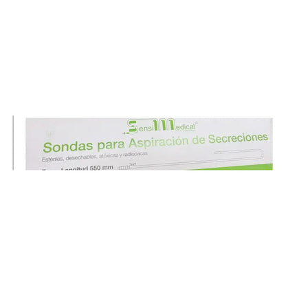 4 Piezas Sonda Para Aspiracion De Secreciones 8fr