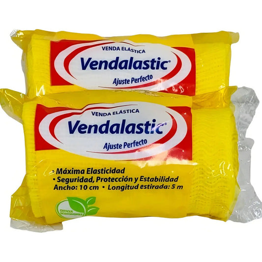 Venda Elástica Vendalastic 10cm 1 Paquete Con 12 Rollos
