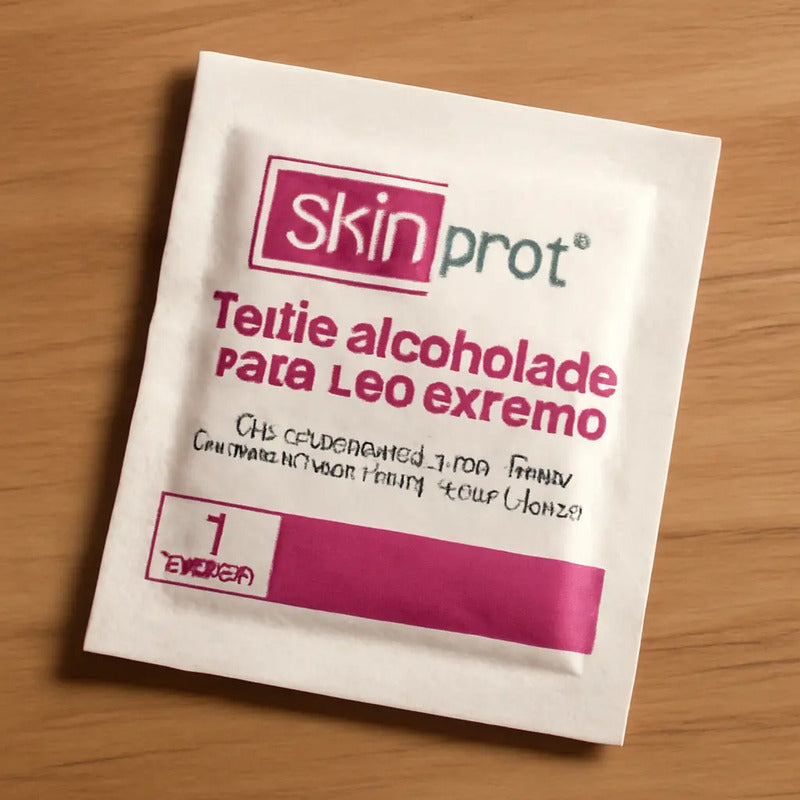 Toalla Alcoholada Para Uso Externo 100 Pzs Skinprot