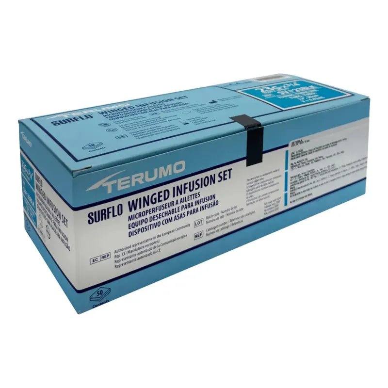 Catéter Intravenoso Mariposa 23gx3/4 Surflo Terumo 50 Piezas Venoclisis