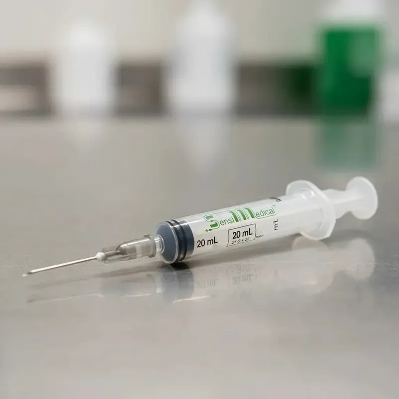50 Jeringas Sensimedical 21g X 32mm 20ml Capacidad En Volume 20 Ml