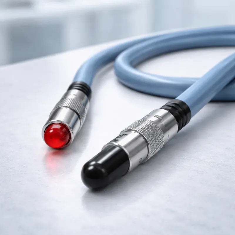 Fibra Óptica Médica Para Fuente De Luz De 4x1800mm Uso Qx