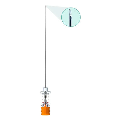 5 Spinocan Aguja De Raquianestesia Medidas A Elegir 25gx88mm Naranja