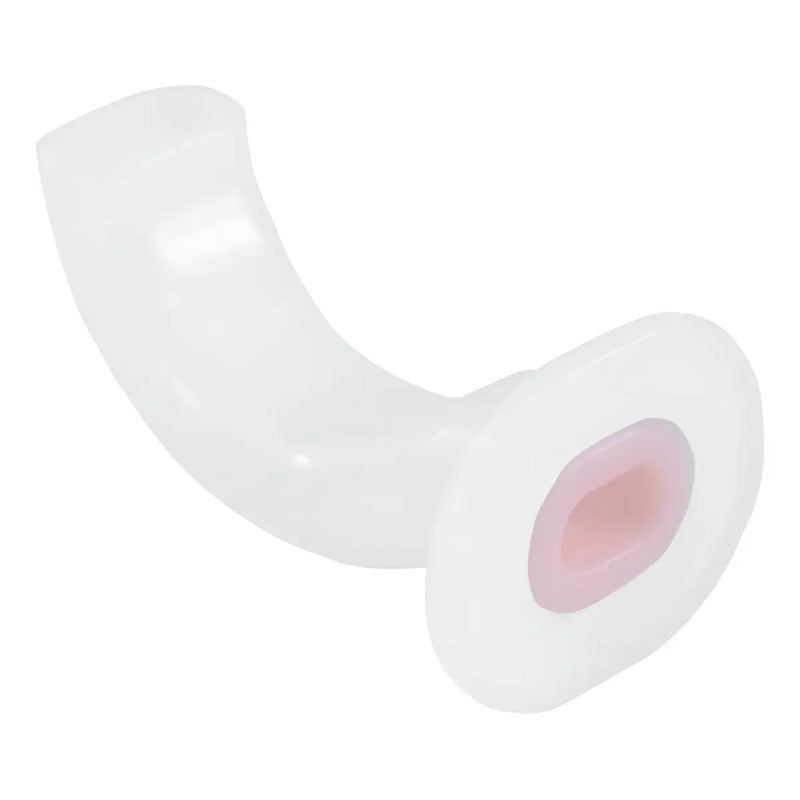 Canula De Guedel - Lote De 5 Unidades Numero 3 Rosa 40 Mm