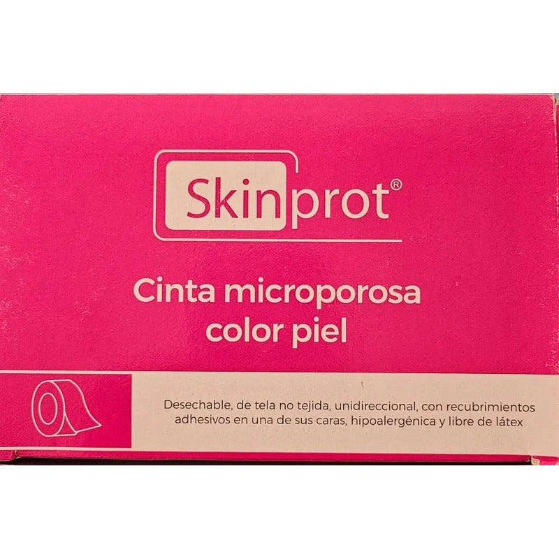 Cinta Tipomicropore, Microporosa Piel 2.5cm Caja C/12 Rollos
