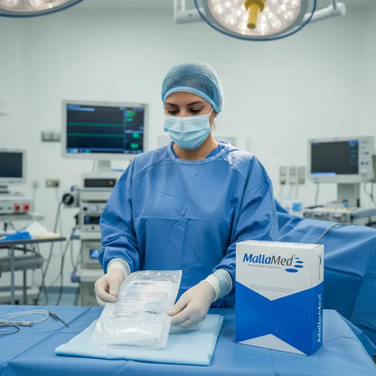 Malla De Polipropileno Anudada 25a35 X 25a35 Cm Uso Medico