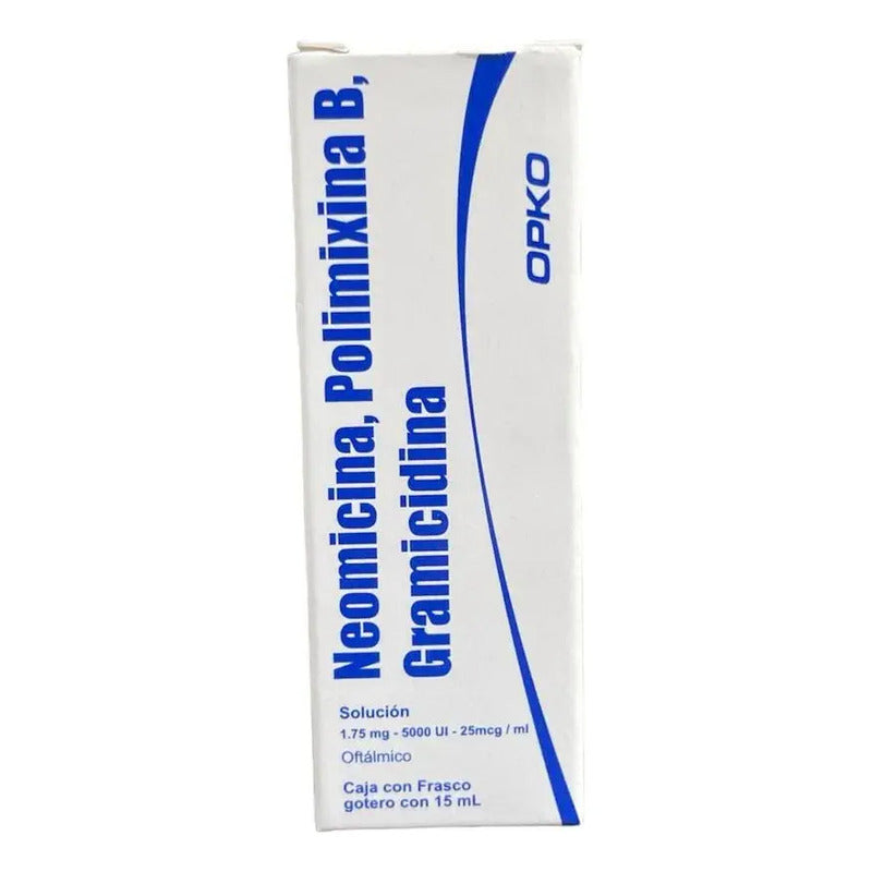 Neomicina Polimixina B Gramicidina Solución Gotero 15ml