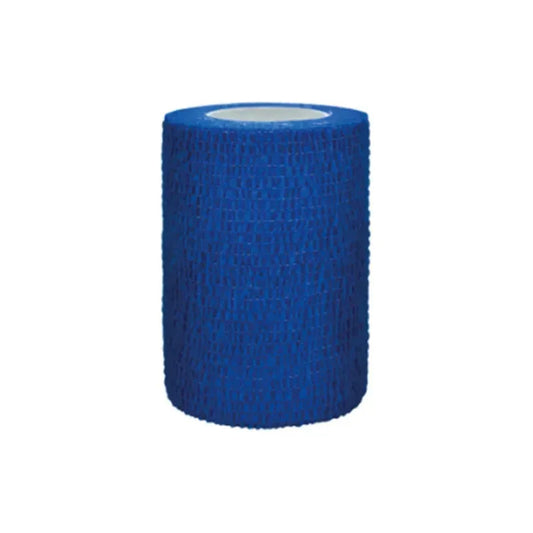 Venda Deportiva Autoadherente Elástica Azul De 7.5 Cm X 4.5 M