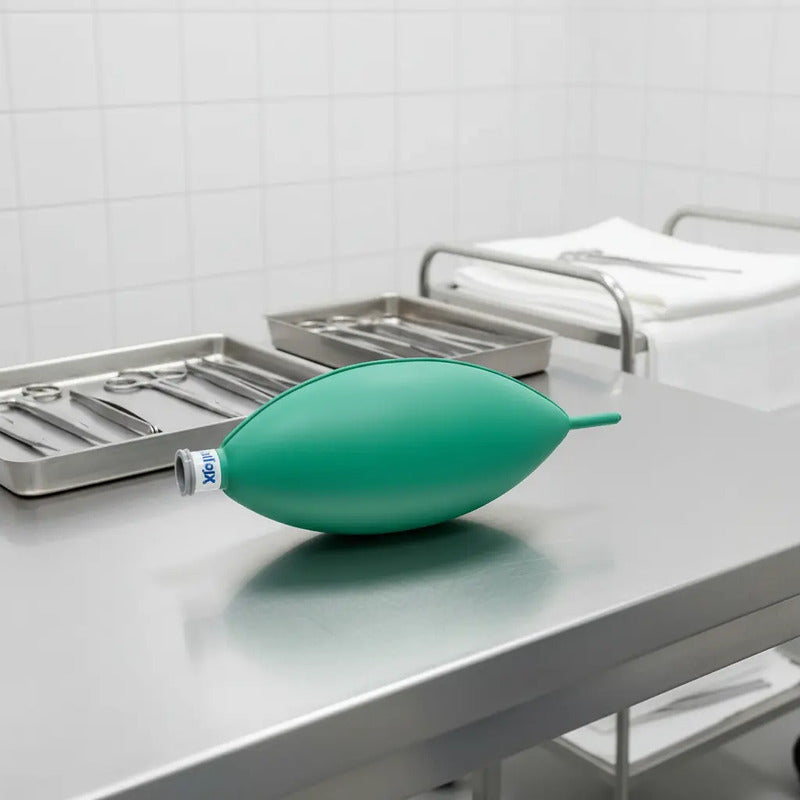 Bolsa Reservoria Anestesia (libre De Latex) Medidas Varias Lote De 3 Pzas 2.0lt