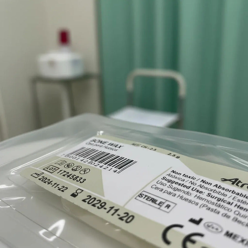 Cera Para Huesos Atramat Ch-2.5 Para Sutura Médica Beige