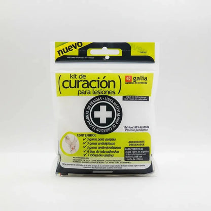 18 Bolsas De Kit De Curación Galia Para Lesiones P/botiquin Blanco
