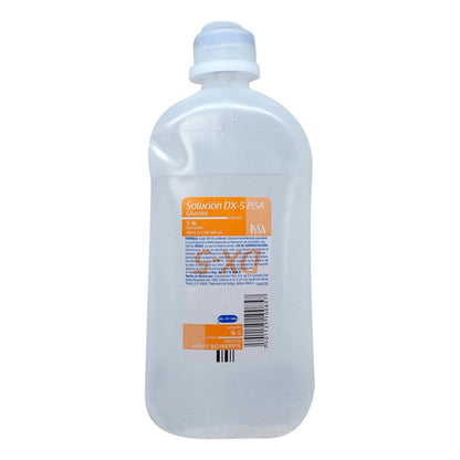 Solución Dx-5 Pisa Solución 5 G, 1 Frasco Plástico 500 Ml
